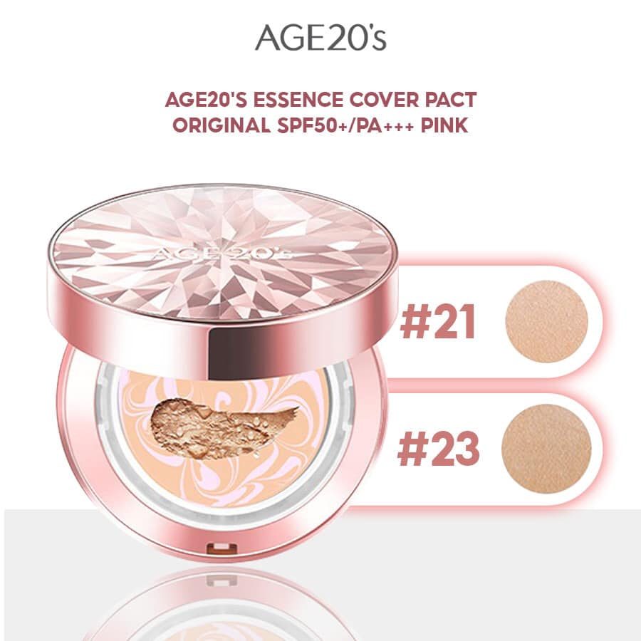 Phấn Nền Lạnh AGE20's Essence Cover Pact Original 12.5g tone 21/tone 23
