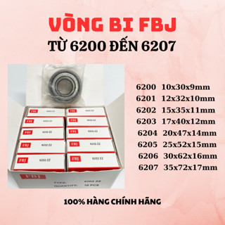 (Bạc đạn) Vòng bi FBJ 6200 6201 6202 6203 6204 6205 6206 6207