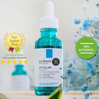La Roche-Posay Effaclar Ultra Concentrated Serum - Tinh Chất Sửa Chữa Khuyết Điểm Cho Da Mụn 30ml