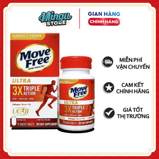 Viên uống hỗ trợ xương khớp Schiff Move Free Ultra Triple Action 75 viên