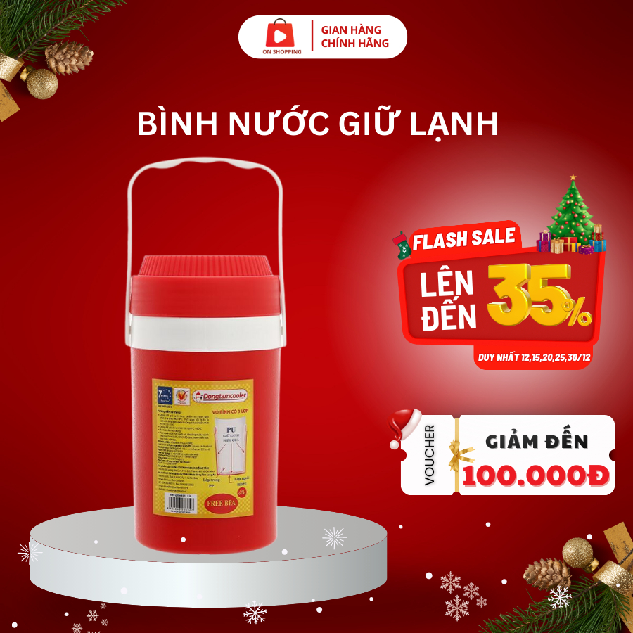 BÌNH NƯỚC GIỮ NHIỆT 1L ONSHOPPING Tối Ưu Khả Năng Bảo Quản Nhiệt Độ
