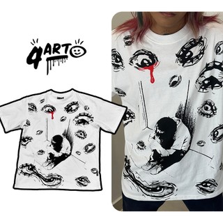 Áo 4Art People Scare Me Local Brand Unisex Cổ tròn