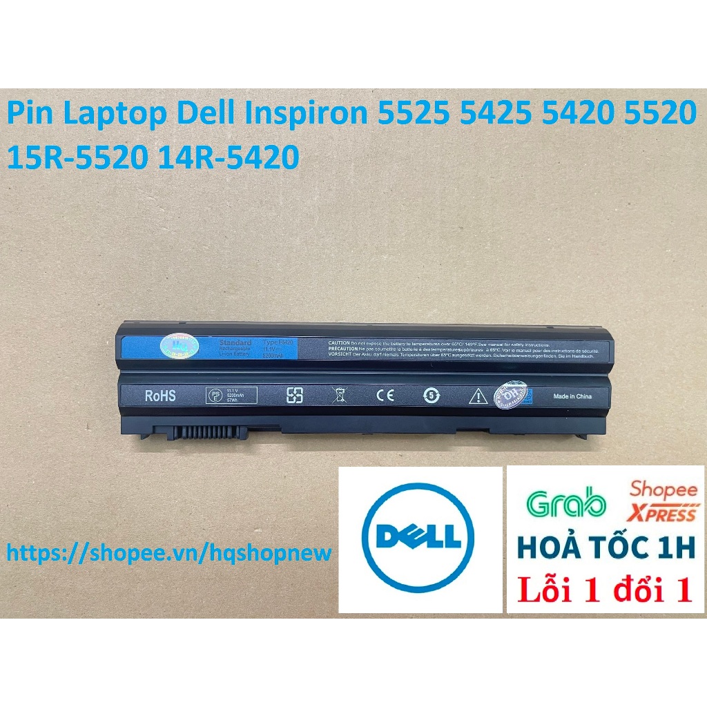 ⚡Pin Laptop Dell Inspiron 5525 5425 5420 5520 15R-5520 14R-5420