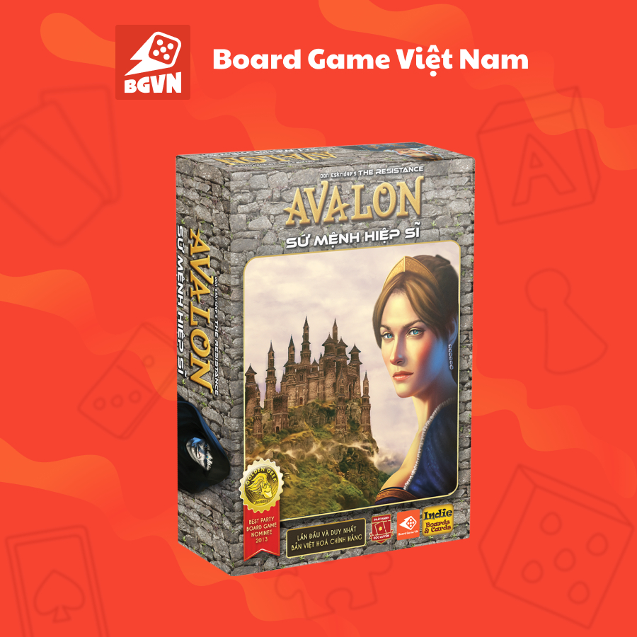 Avalon - Board game ẩn vai kịch tính hấp dẫn dành cho 5-10 người chơi| Boardgamevn