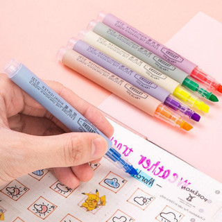Bút đánh dấu highlight dạ quang 6 màu lựa chọn