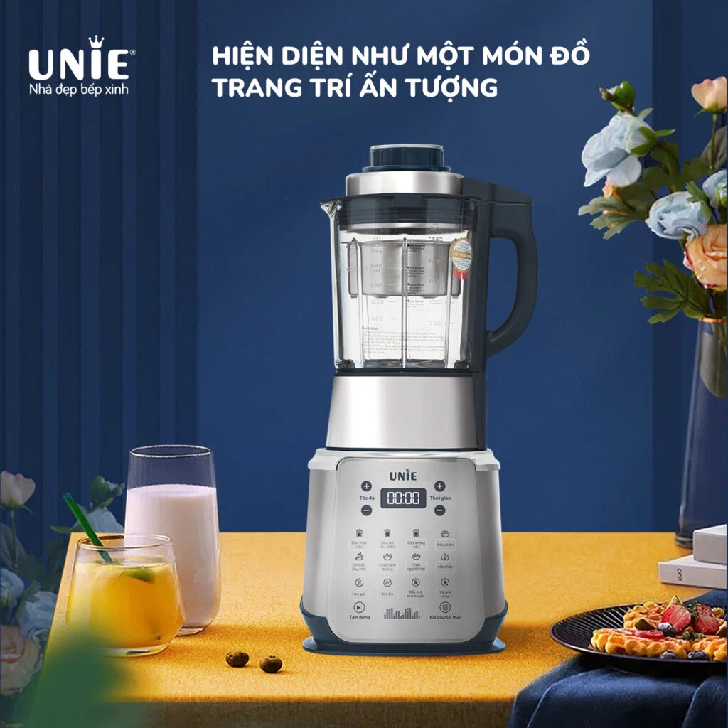 Máy Làm Sữa Hạt Unie V9S Phiên Bản Mới Nhất - Xay Nấu Sánh Mịn