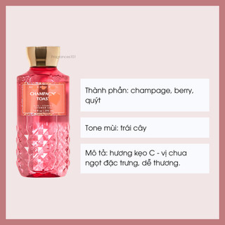 Sữa Tắm BBW Champage Toast 295ml Từ Mỹ