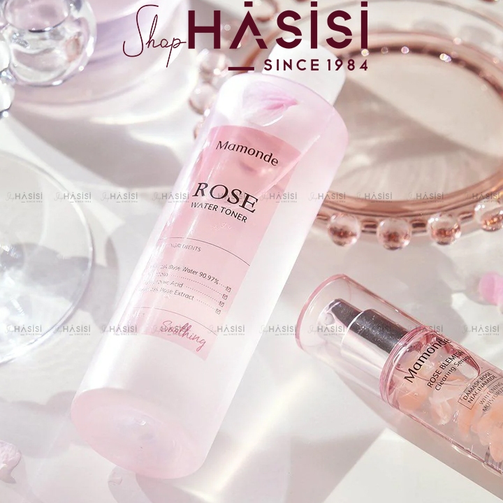 Nước Hoa Hồng Cấp Ẩm Cho Da Chiết Xuất Tinh Dầu Hoa Hồng MAMONDE ROSE WATER TONER 250ml