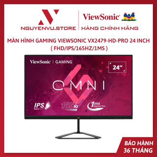 Màn hình gaming viewsonic vx2479-hd-pro 24 inch - hàng chính hãng