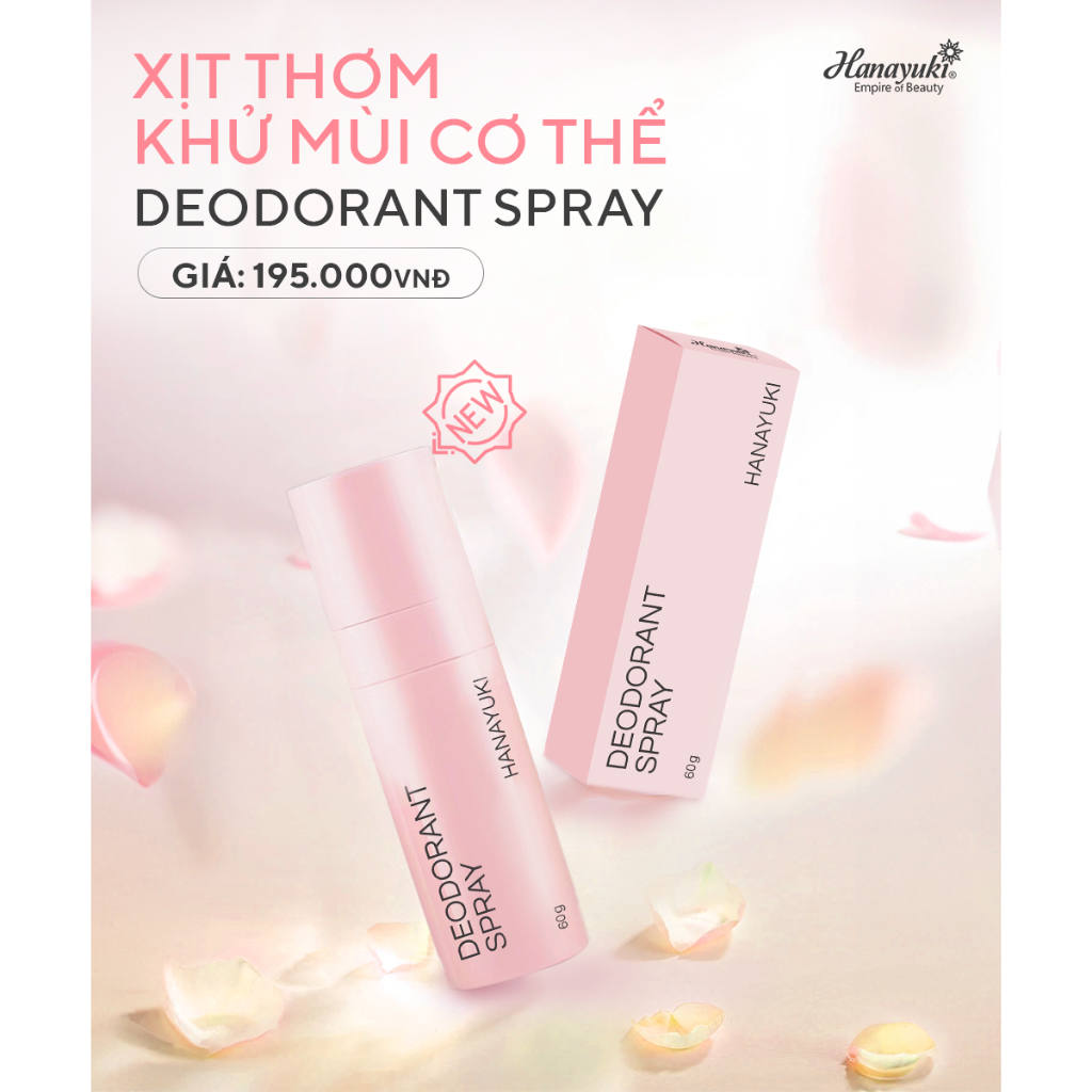 Xịt Khử Mùi Cơ Thể Deodorant Spray