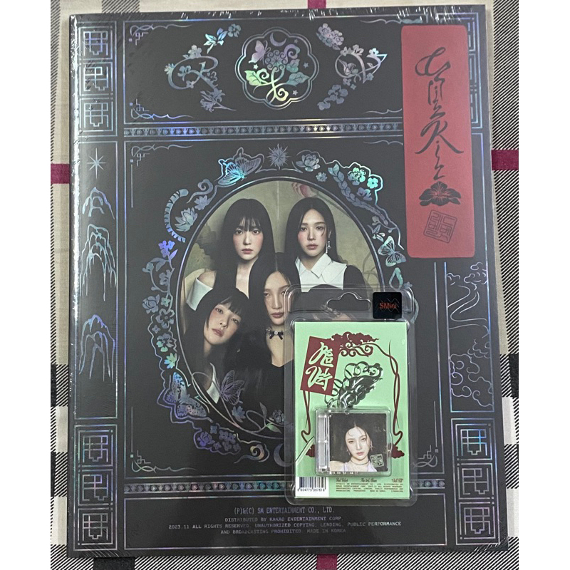 Bộ ảnh album nhạc Chill Kill nhóm Red Velvet seal, rỗng