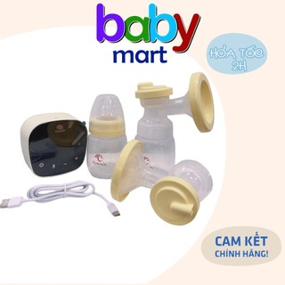 Máy Hút Sữa Điện Đôi Kichilachi Plus Hút Êm, Không Đau, Kiệt Sữa Phiên Bản Mới - BẢO HÀNH CHÍNH HÃNG