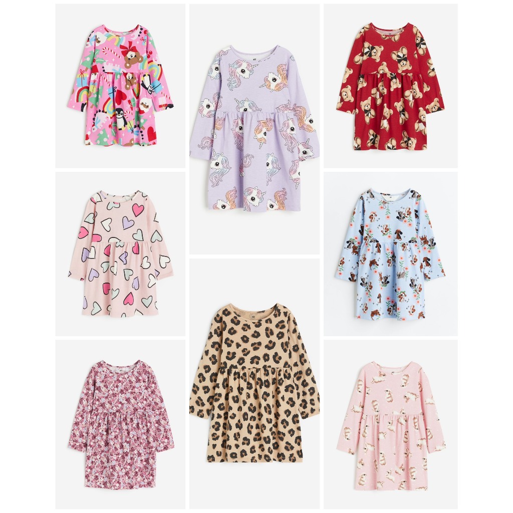 Váy cotton thu đông Hát Mờ UK săn sale