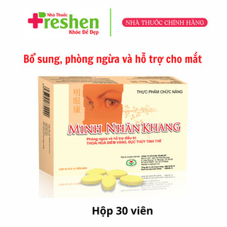 Minh Nhãn Khang giúp làm giảm triệu chứng Thoái hóa điểm vàng, Đục thủy tinh thể