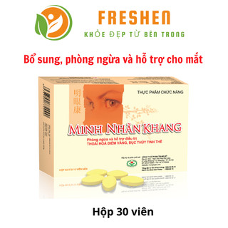 Minh Nhãn Khang - Thoái Hóa Điểm Vàng & Đục Thủy Tinh Thể