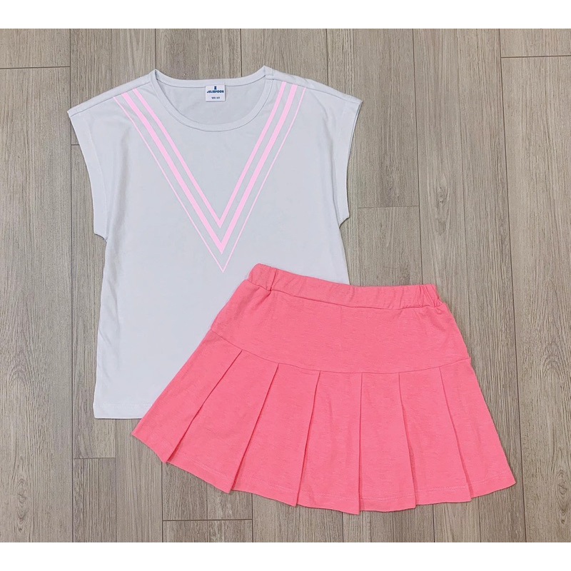 Set váy cotton mềm mát Me.li.sa chi bé gái