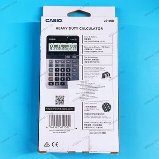 [HÀNG CHÍNH HÃNG] CASIO Máy Tính HIỆU SUẤT CAO JS-40B 14 số.
