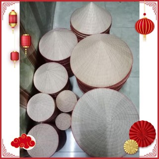 Nón lá nhỏ trang trí đủ kích thước, Nón lá trang trí Tết, decor, lễ hội