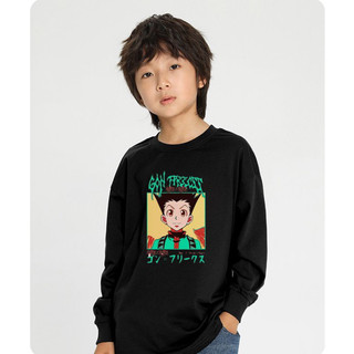 Áo thun cotton dài tay HunterXHunter size đại cho bé trai