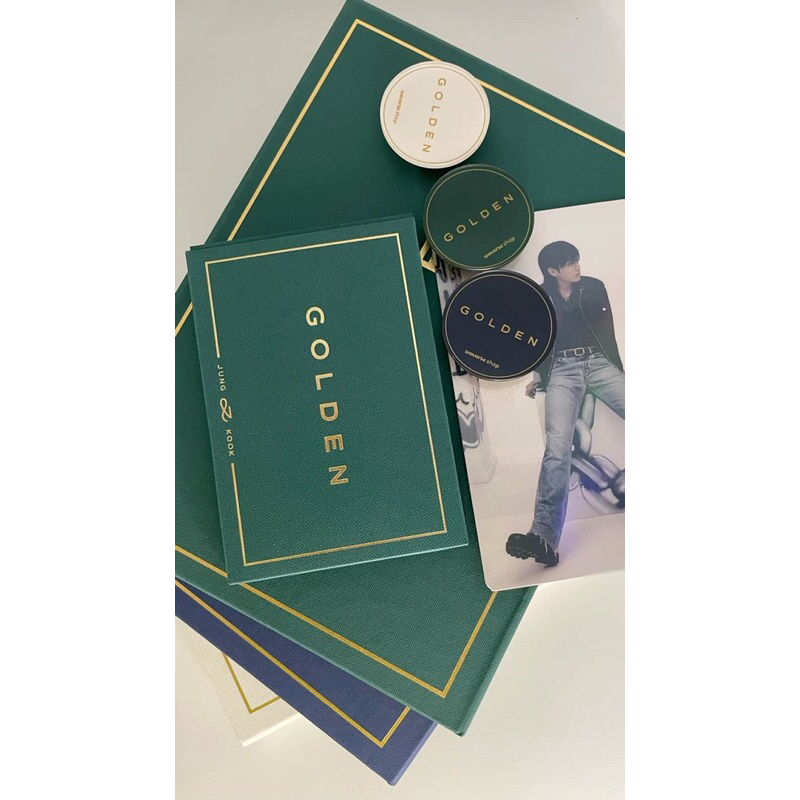 BTS Album Golden Jungkook K.D - KPOP SHOP Nguyên Seal Độc Đáo