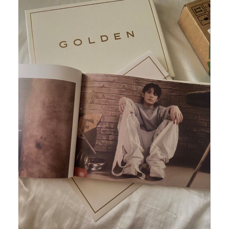 BTS Album Golden Jungkook K.D - KPOP SHOP Nguyên Seal Độc Đáo