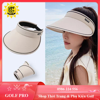 Mũ golf nữ chống nắng nửa đầu chống tia UV hàng chính hãng MN056