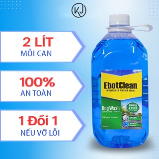 Nước Rửa Kính Ô Tô EbotClean Chuyên Dụng trực tiếp không pha combo 6 can
