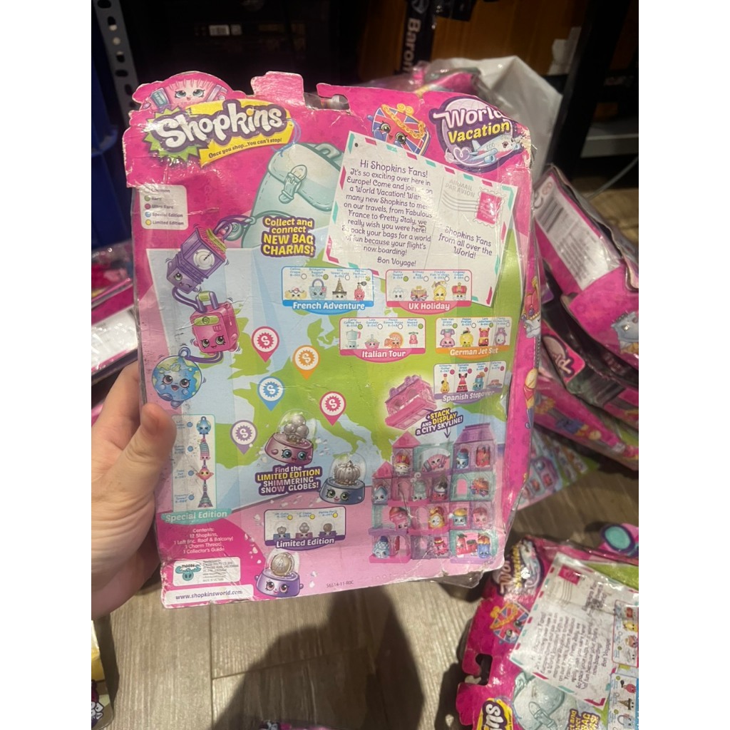 Đồ chơi Shopkins hàng lỗi vỏ - Xả Kho