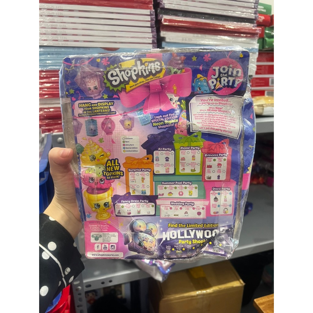 Đồ chơi Shopkins hàng lỗi vỏ - Xả Kho