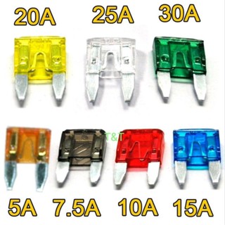 (set 10 Cái) Cầu Chì Size NHỎ Xe Máy 5A, 7.5A, 10A, 15A, 20A, 25A, 30A, 35A, 40A
