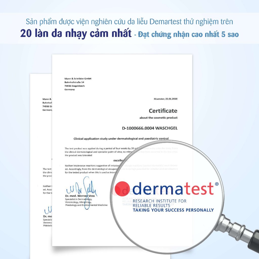 Sữa tắm gội Sanosan Baby Bath And Shampoo cho da khô và nhạy cảm 50ml