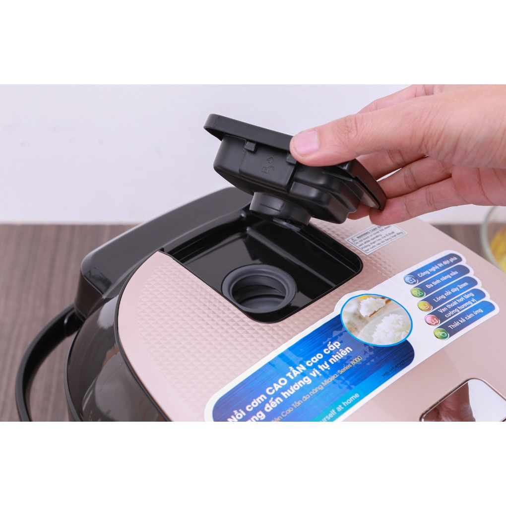 Nồi cơm cao tần Midea 1.5 lít MB-HS4007 - Hàng trưng bày