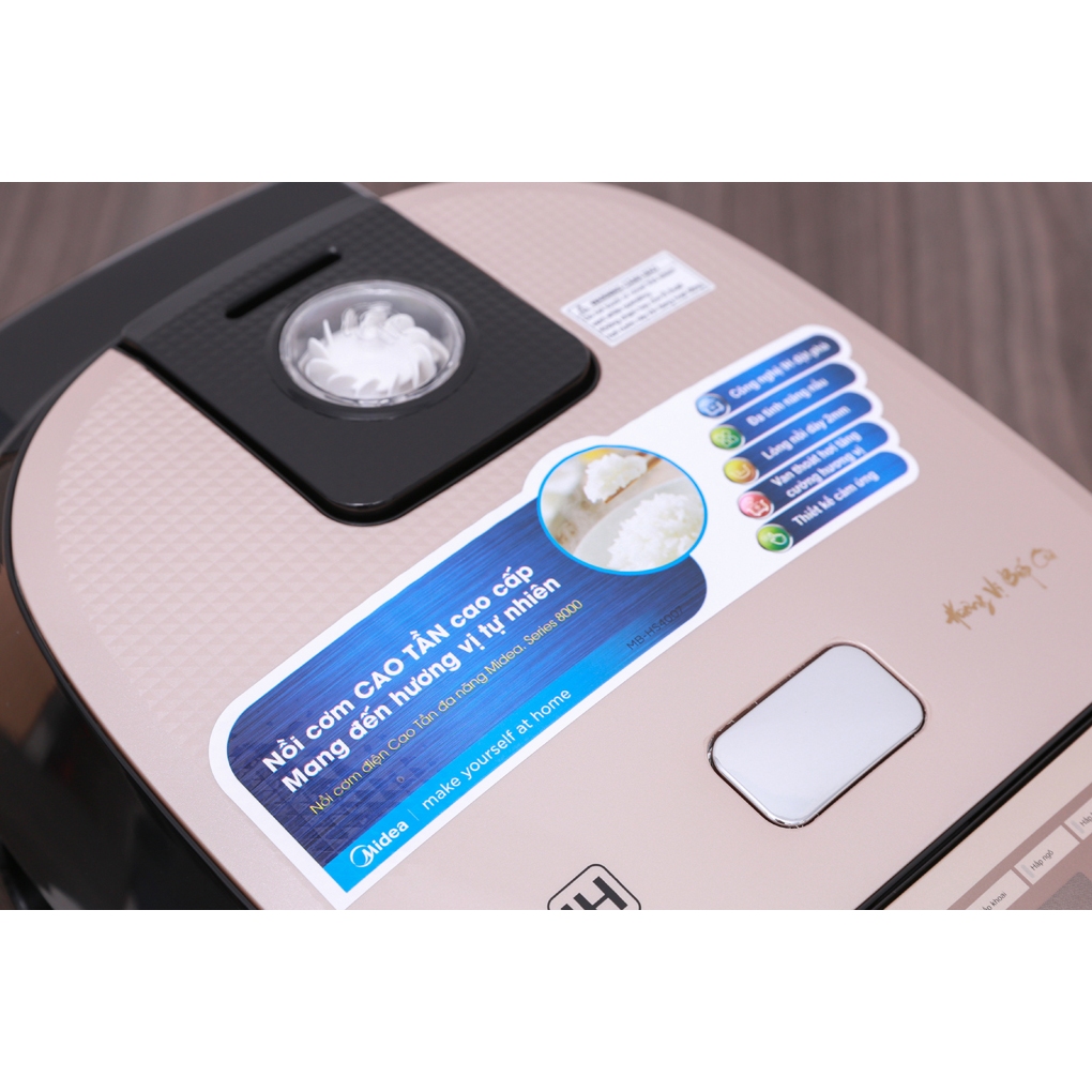 Nồi cơm cao tần Midea 1.5 lít MB-HS4007 - Hàng trưng bày