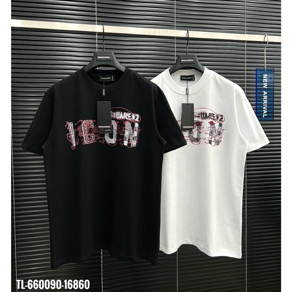 🔥Hot🔥Áo thun Dsquared2 Icon Scribble thiết kế hot trend Nam nữ New 2024