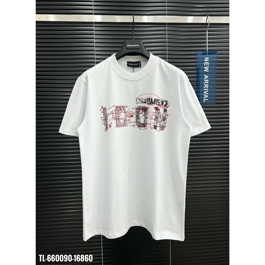 🔥Hot🔥Áo thun Dsquared2 Icon Scribble thiết kế hot trend Nam nữ New 2024