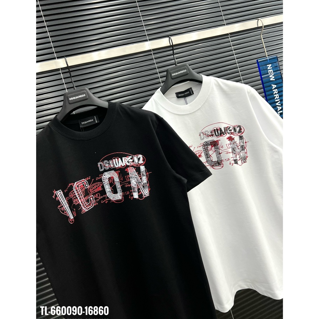 🔥Hot🔥Áo thun Dsquared2 Icon Scribble thiết kế hot trend Nam nữ New 2024