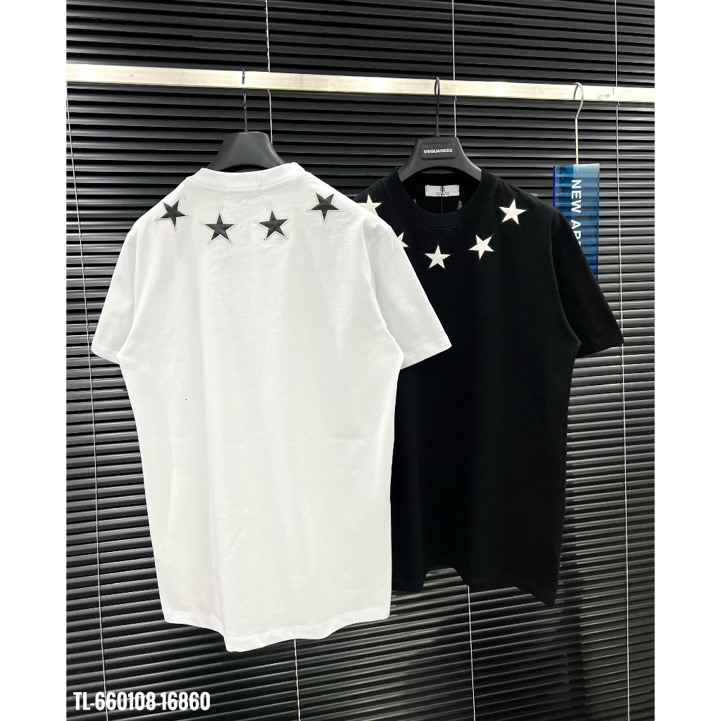 🔥Hot🔥Áo thun Givenchy thêu sao thiết kế hot trend Nam nữ New 2024