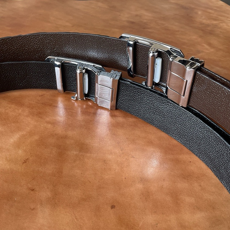 Mặt Khoá Hợp Kim Dán Da Cá Sấu CSK10, Loại Khoá Tì Dùng Cho Dây Da Cá Sấu 3.5cm và 4cm Ba Màu Đen, Nâu Đát, Nâu Đỏ