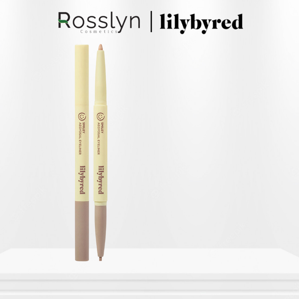 Kẻ Bọng Mắt Lilybyred 2 Đầu Smiley Aegyosal Eyeliner 0.32g Rosslyn