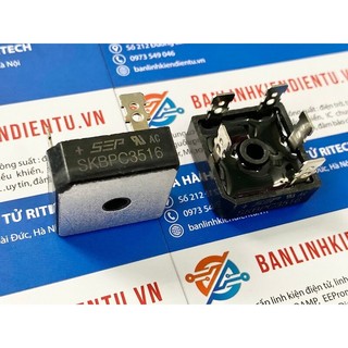 ​SKBPC3516 Diode chỉnh lưu cầu 3 pha 35A 1600V chân dẹt