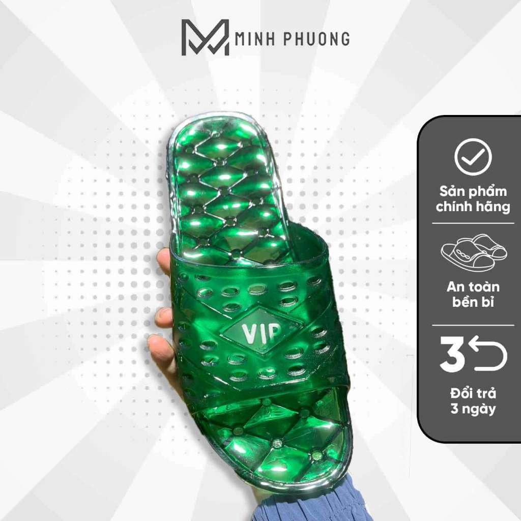 Dép nhựa VIP đi trong nhà - Chất lượng cao, trơn trượt và dễ dàng vệ sinh