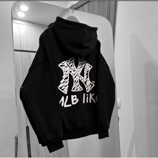 Áo Hoodie Zip MlB Like nỉ bông dày dặn nam nữ, Áo Khoác hoodie MlB Like  chính hãng cao cấp siêu ấm Jerry Shop