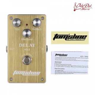 Phơ đàn guitar, bàn đạp hiệu ứng guitar, pedal effect delay analog tom'sline adl-1