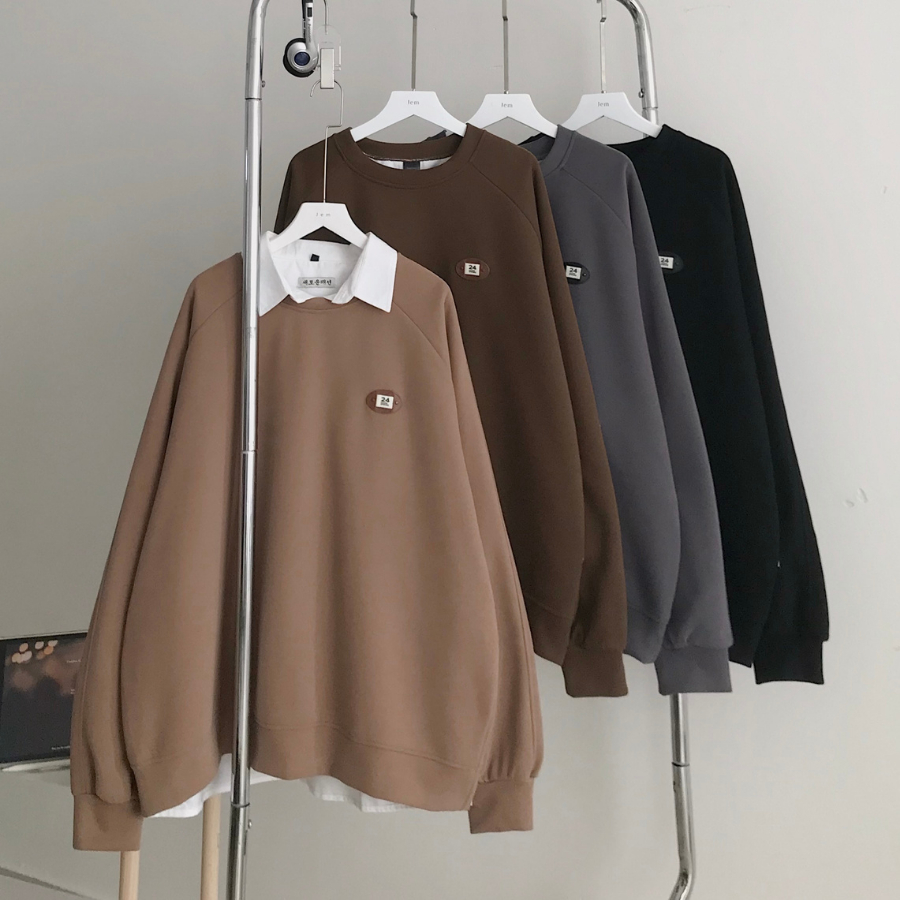 Áo sweater nữ form rộng chất vải 2 da mịn KIMOR 10654 - Jemcloset