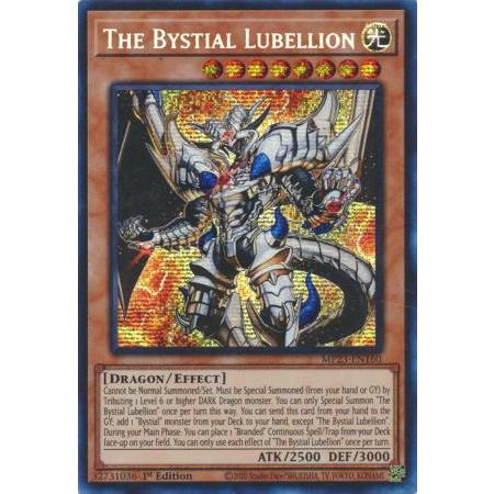 Thẻ bài Yugioh The Bystial Lubellion - MP23-EN160 - Prismatic Secret Rare 1st Edition