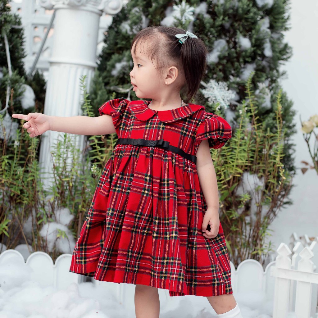 ĐẦM GIÁNG SINH BABYDOLL NHÍ