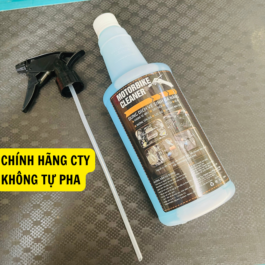 XÀ BÔNG RỬA XE BZ + TẨY RỬA DẦU NHỚT MOTORBIKE CLEANER + Chải Sên Đa Năng, Bao tay san hô