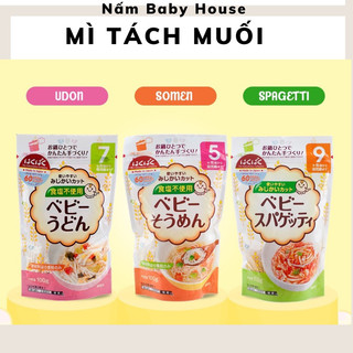 Date 2025 Mì Somen tách muối Hakubaku cho bé ăn dặm từ 6 tháng 100g