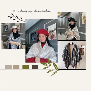 Khăn quàng cổ khăn choàng cổ nữ khăn len dạ mùa đông cao cấp di.or quà tặng cho mẹ, cô giáo...