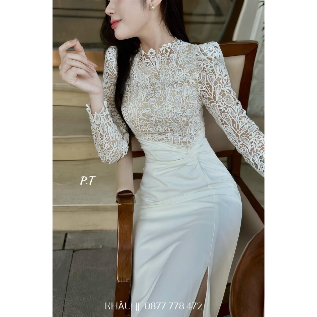 Mã V281 váy zúm eo pha ren